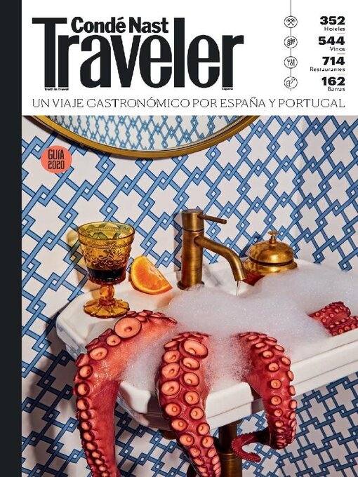 Cover image for Condé Nast Traveler. GUIA GASTRONOMICA: 2019